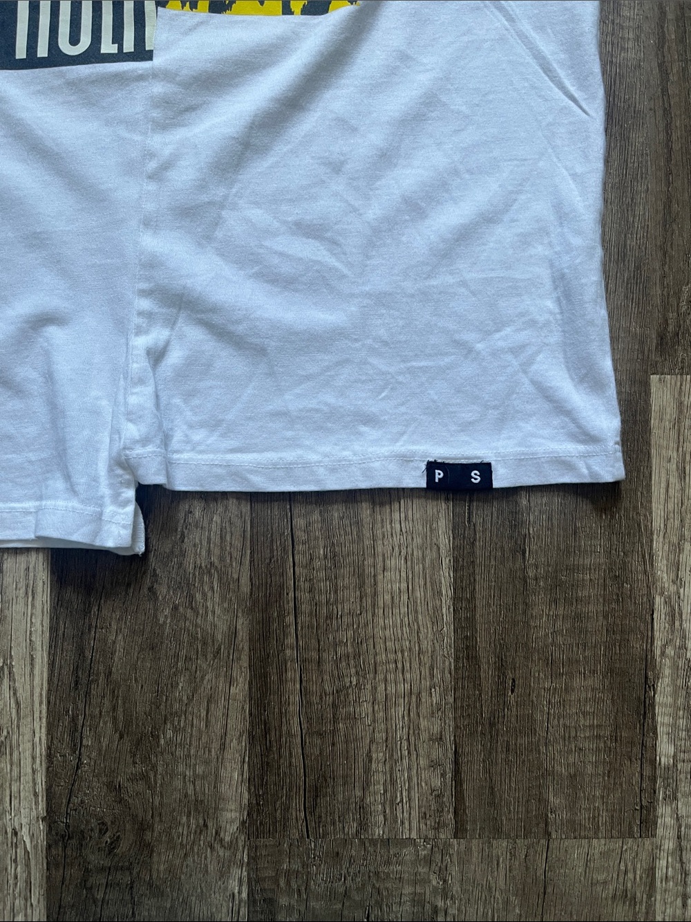 Proenza Schouler White Label Asymmetrical logo t-shirt - Picture 3 of 5